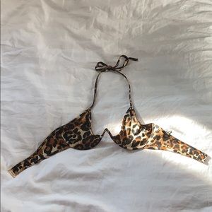 Cheetah print bikini (JUST THE TOP)